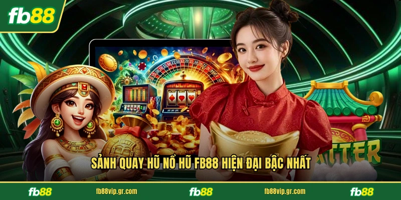 Sảnh quay hũ nổ hũ FB88 hiện đại bậc nhất
